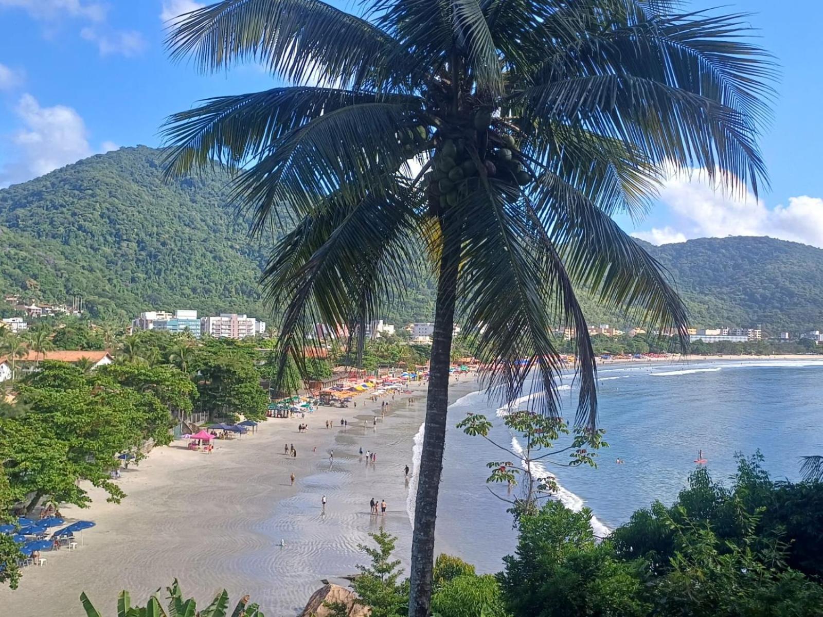 Pe Na Areia Apto 708 Ubatuba Exterior foto