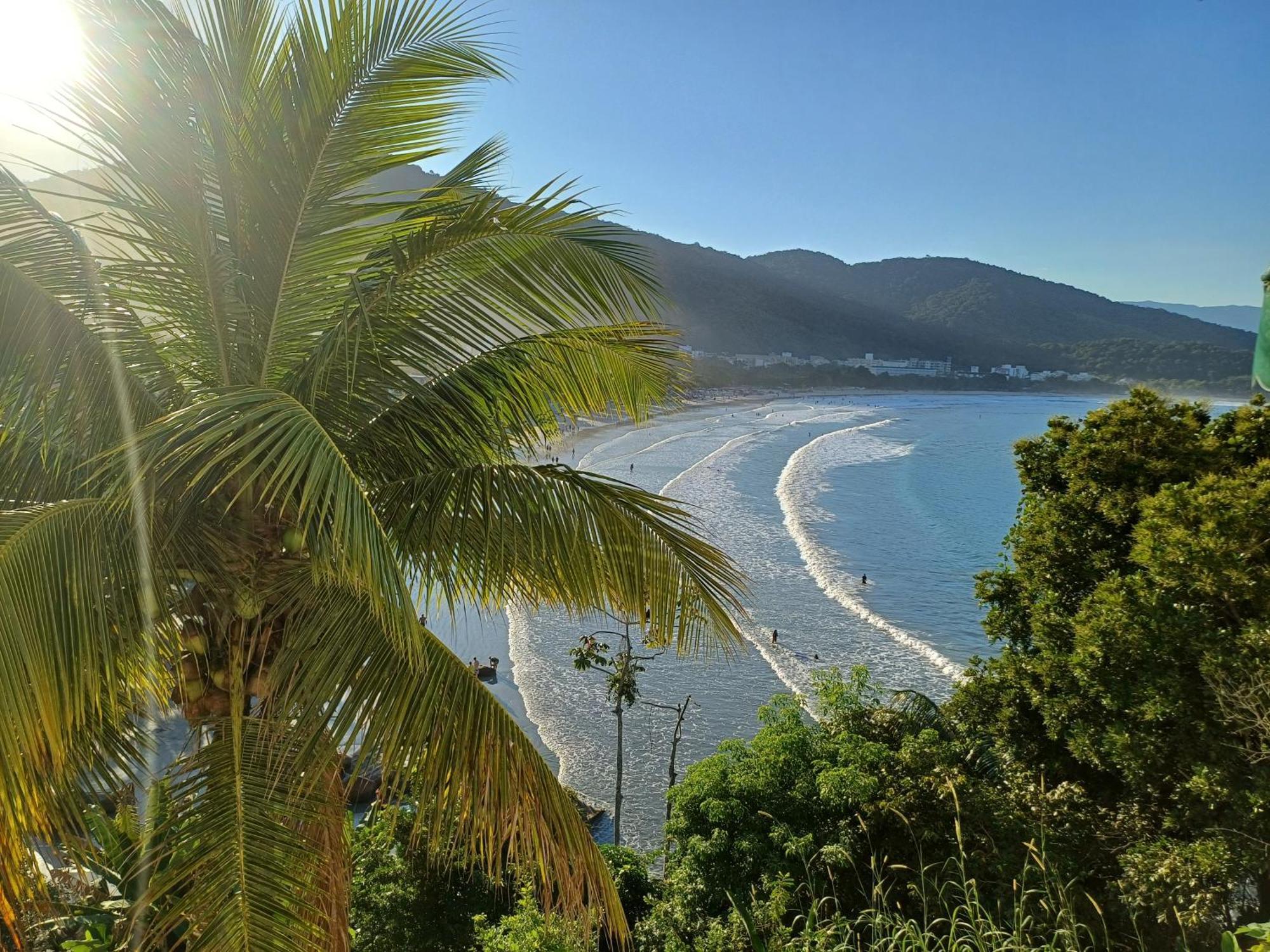 Pe Na Areia Apto 708 Ubatuba Exterior foto